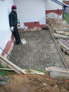 17.3.2007 betonování základové desky (2) 